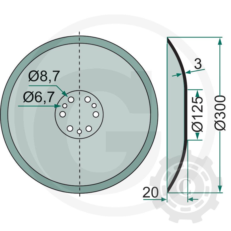 DISC KVENERLAND AC495390M
