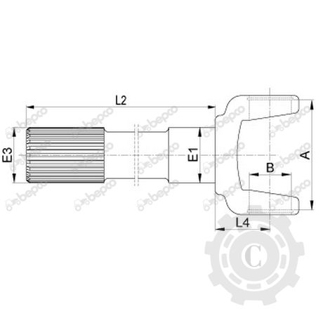 PLANETARA SCURT S7735