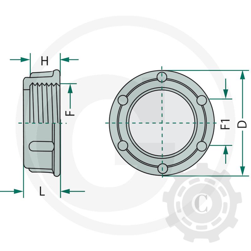 8040202 PIULITA OLANDEZA 3/4"