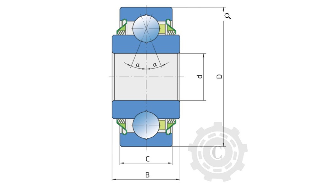 Rulment FKL Q203PP.AH05