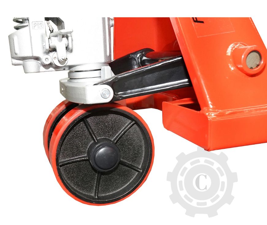 Transpalet manual 2500 KG cu roata de silicon
