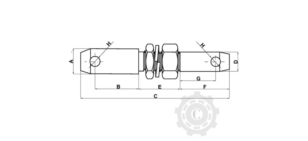 BOLT TIRANT LATERAL Z422285KR