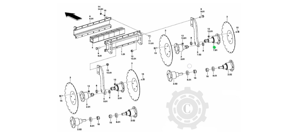 BUTUC DISC POTTINGER
