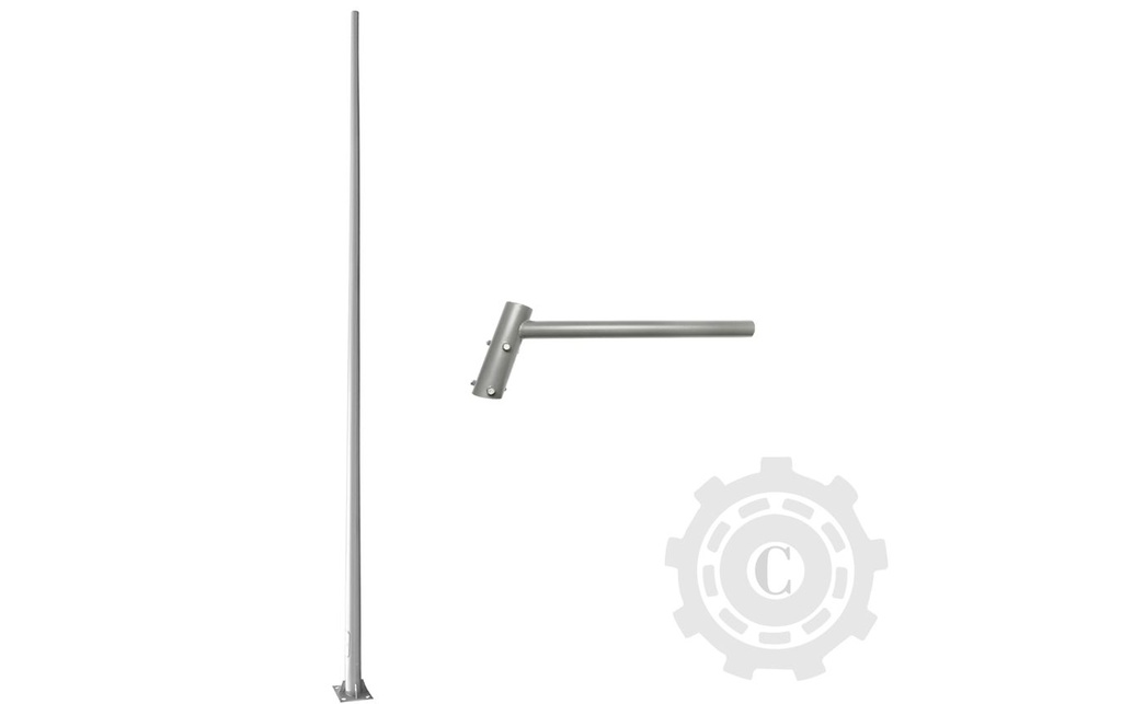 STALP ILUMINAT STRADAL 5M CU BRAT