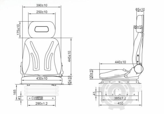 SCAUN TRACTOR UNIVERSAL