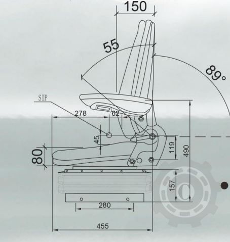 SCAUN TRACTOR UNIVERSAL