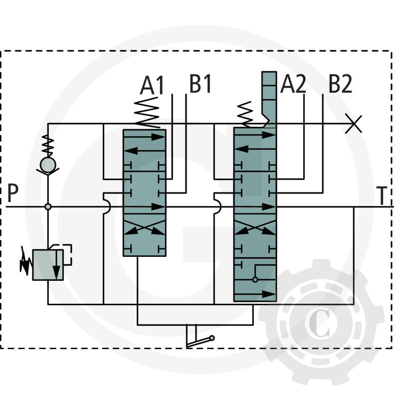 KIT INCARCATOR FRONTAL P80