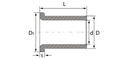 BB20233015PTFE BUCSA BB-PTFE CU GULER