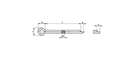946363 SET 5 BUC SPLINT DE SIGURANTA 6.3X63MM