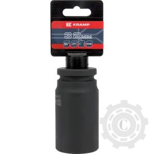 1803546632KR CAPAT LUNG CHEIE TUBULARA  DE IMPACT 3/4"CU PROFIL HEXAGONAL INTERIOR 32MM