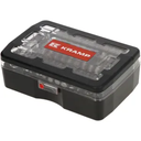 1804922047KR SET MINI CAPETE SURUBELNITA SI CHEI TUBULARE 1/4", 47 PIESE