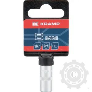 18060060080KR CAPAT CHEIE TUBULARA 1/4 CU PROFIL HEXAGONAL INTERIOR 8MM