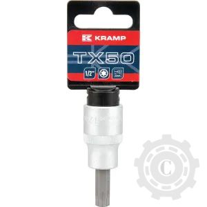 18060136050KR CAPAT CHEIE TUBULARA 1/2" CU PROFIL TORX EXTERIOR  TX 50
