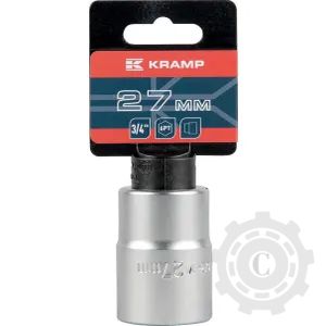 18060190270KR CAPAT CHEIE TUBULARA 3/4"CU PROFIL HEXAGONAL INTERIOR  27MM
