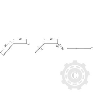 3753300N DINTE DE GRAPA LUNG STG.