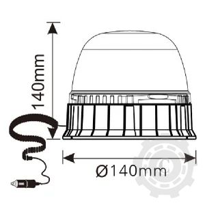LA20022 GIROFAR LED MAGNETIC CU MUFA