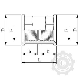 2302030 NIPLU MAMA/MAMA 3/4