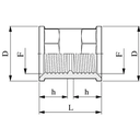 2302030 NIPLU MAMA/MAMA 3/4
