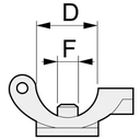 402735 SUPORT DUZA QJ 1/2" 7 MM