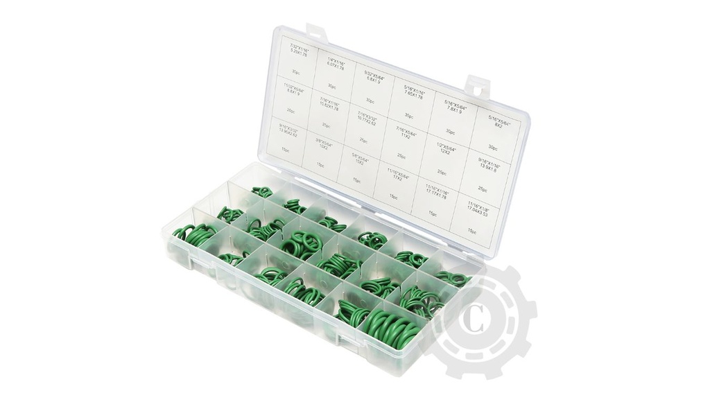 Trusa O-ring 420 piese culoare verde