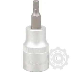18060135004KR Capăt cheie tubulară 1/2" cu profil hexagonal exterior 4mm