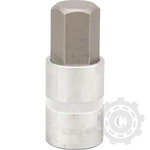 18060135019KR  CAPAT CHEIE TUBULARA 1/2"CU PROFIL HEXAGONAL EXTERIOR 19MM