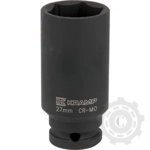1803544627KR CAPAT LUNG CHEIE TUBULARA DE IMPACT1/2" CU PROFIL HEXAGONAL INTERIOR DE 27MM