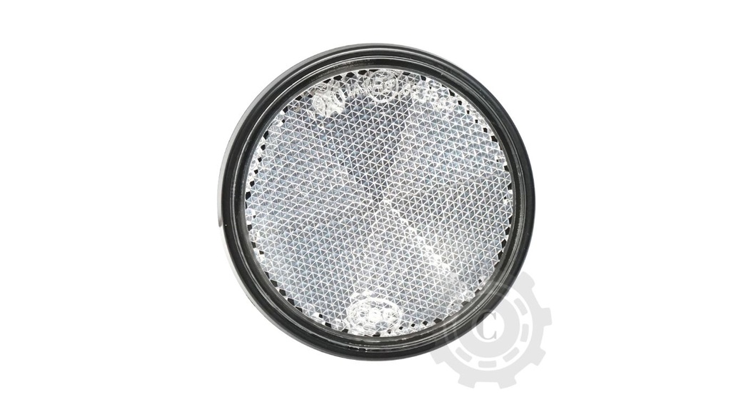 Reflectorizant rotund 60mm alb