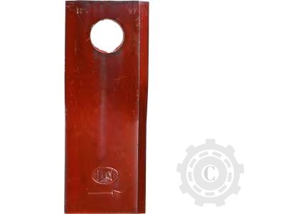 Lamă cositoare stânga 120x48x4mm orificiu 18,5mm lely