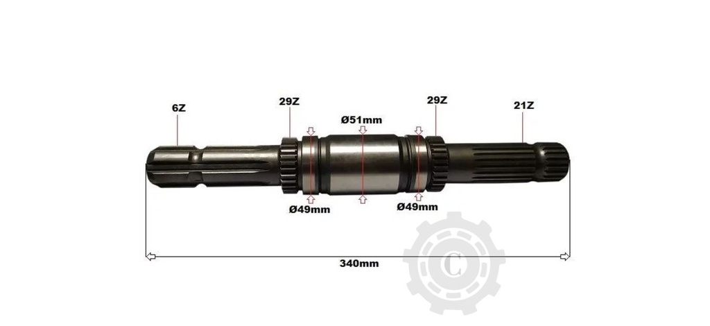 Ax Priza Putere R122909