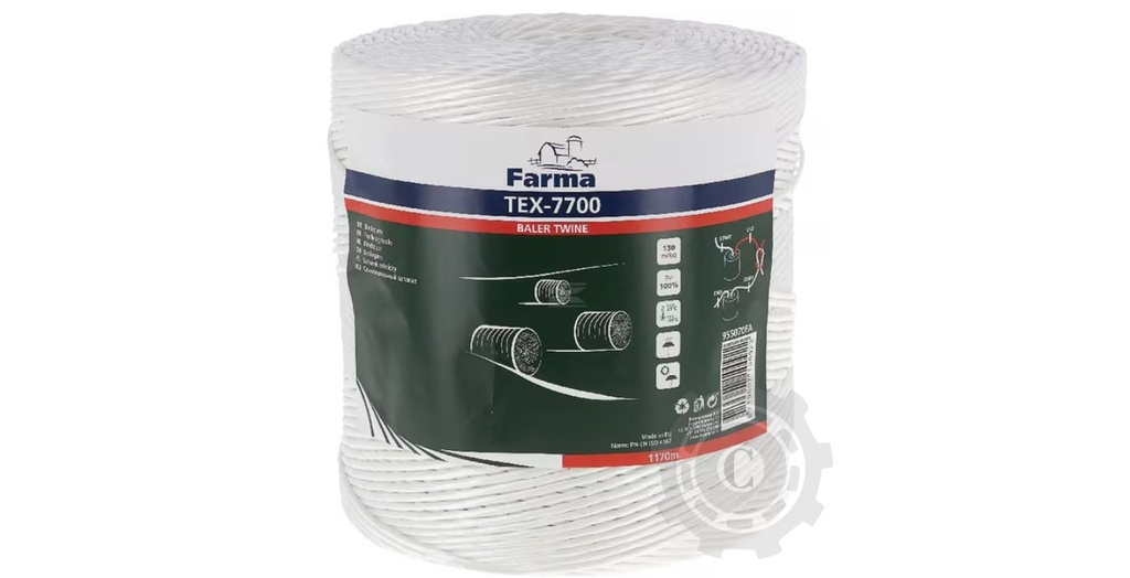 955070FA Sfoarǎ balotat 130m/kg