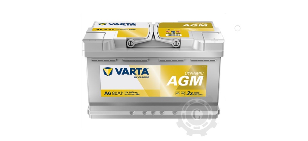 ACUMULATOR VARTA 80AH AGM