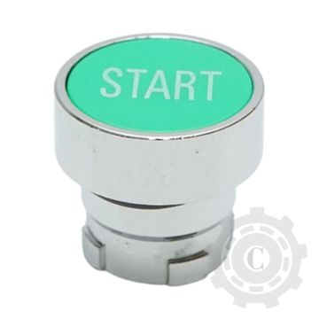 Cap buton comanda START verde Ø 22mm LAY5 