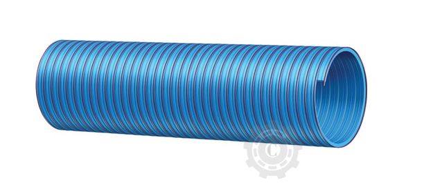 FURTUN VIDANJA DIN PVC  ALBASTRU/VERDE 127MM -6ml