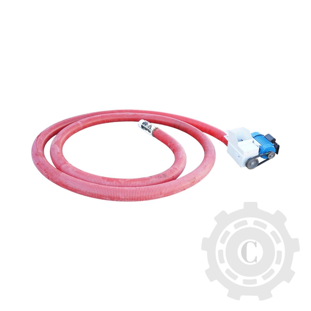Snec flexibil cereale 220V, 4500W portabil cu furtun 12m, diametru 120mm, turatie 1400 r/min
