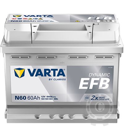 ACUMULATOR 60AH EFB VARTA
