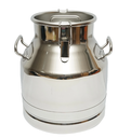 Bidon de inox pentru lapte cu capac 20L aparat de muls vaci