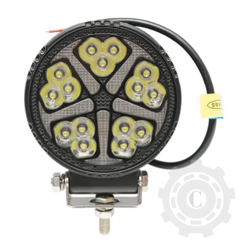Proiector rotund LED cu DRL 9-36V, 19W