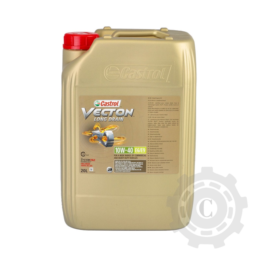 ULEI CASTROL VECTON 10W40 E6 E9 20L