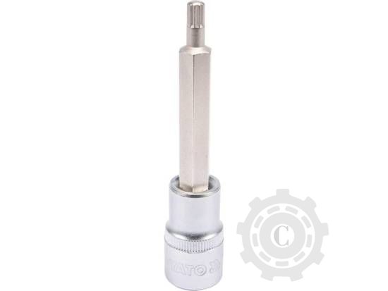 BIT CU SPLINE ADAPTOR  1/2" M6 100mm