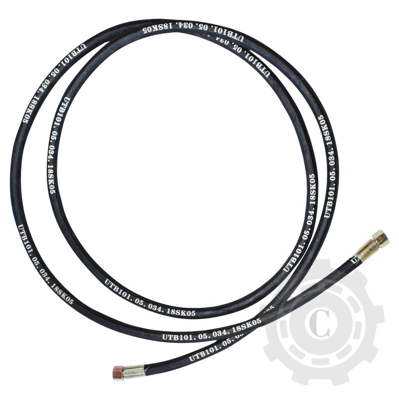 Furtun presiune DN10 sertizat cu capete fixate hidraulic L = 3500 mm M20X1.5