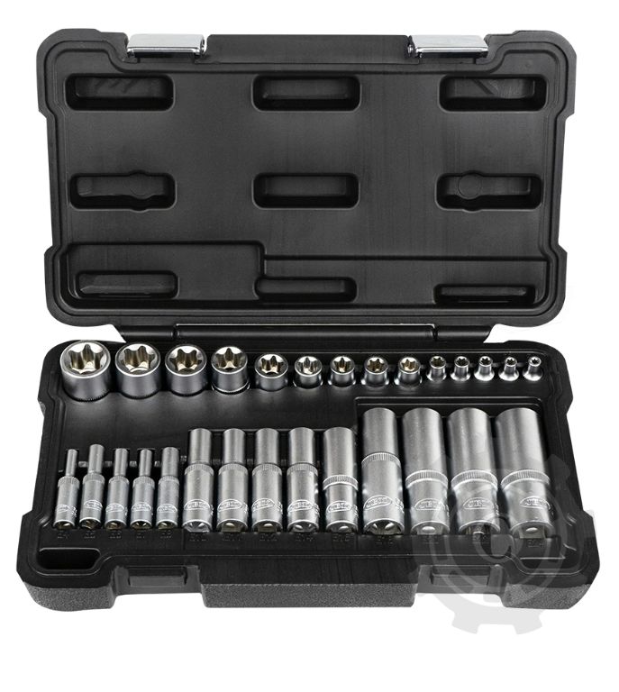 SET 28 TUBULARE TORX SCURTE SI LUNGI JBM