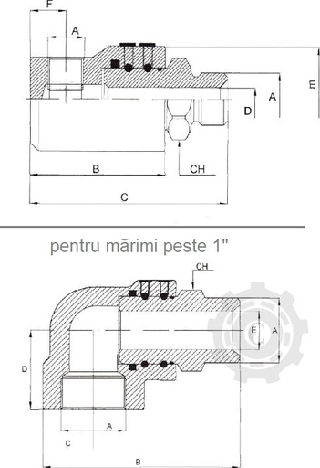 [CP064540] RACORD ROTARY 90 1/2