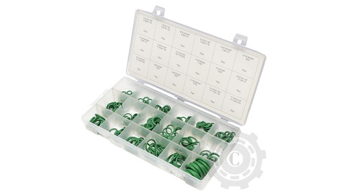[CP066985] Trusa O-ring pentru clima 270 piese culoare verde