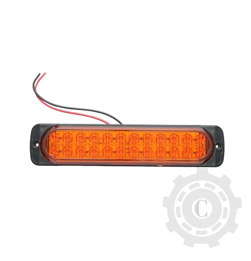 [CP068383] LAMPA LATERALA GABARIT SLIM GALBEN 12-24V