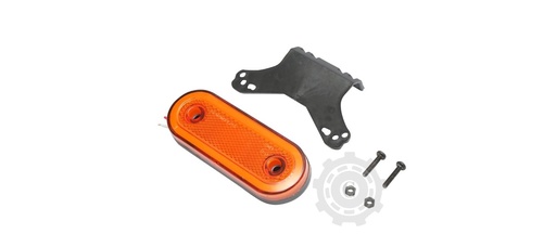 [CP077487] Lampa laterala galbena 118mm 12-24V