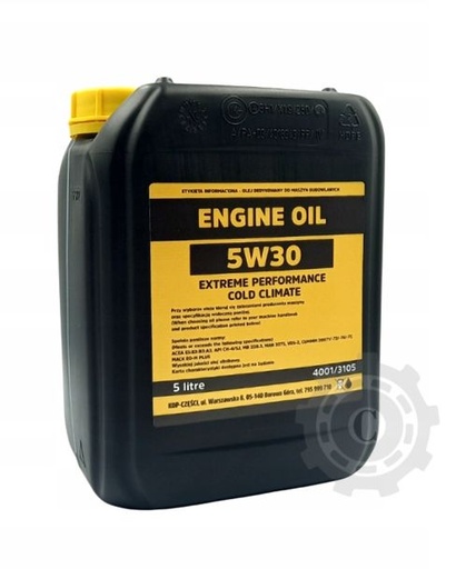 [CP077865] ULEI JCB 5W30 MOTOR  5L