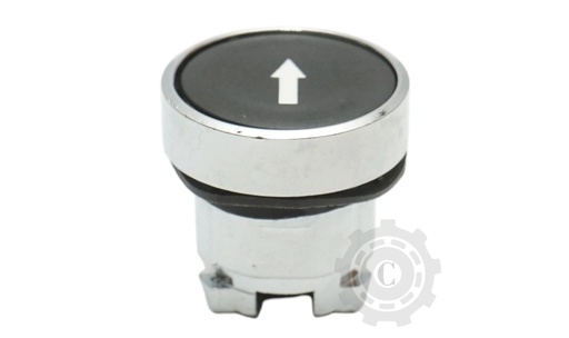 [CP083123] Cap buton comanda negru sageata jos Ø 22mm