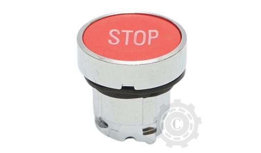 [CP083125] Cap buton comanda STOP rosu Ø 22mm