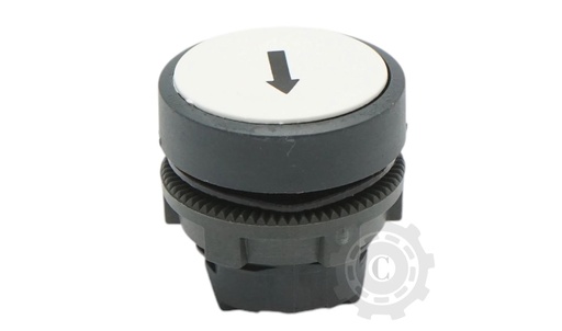 [CP083133] Cap buton comanda alb sageata sus Ø 22mm